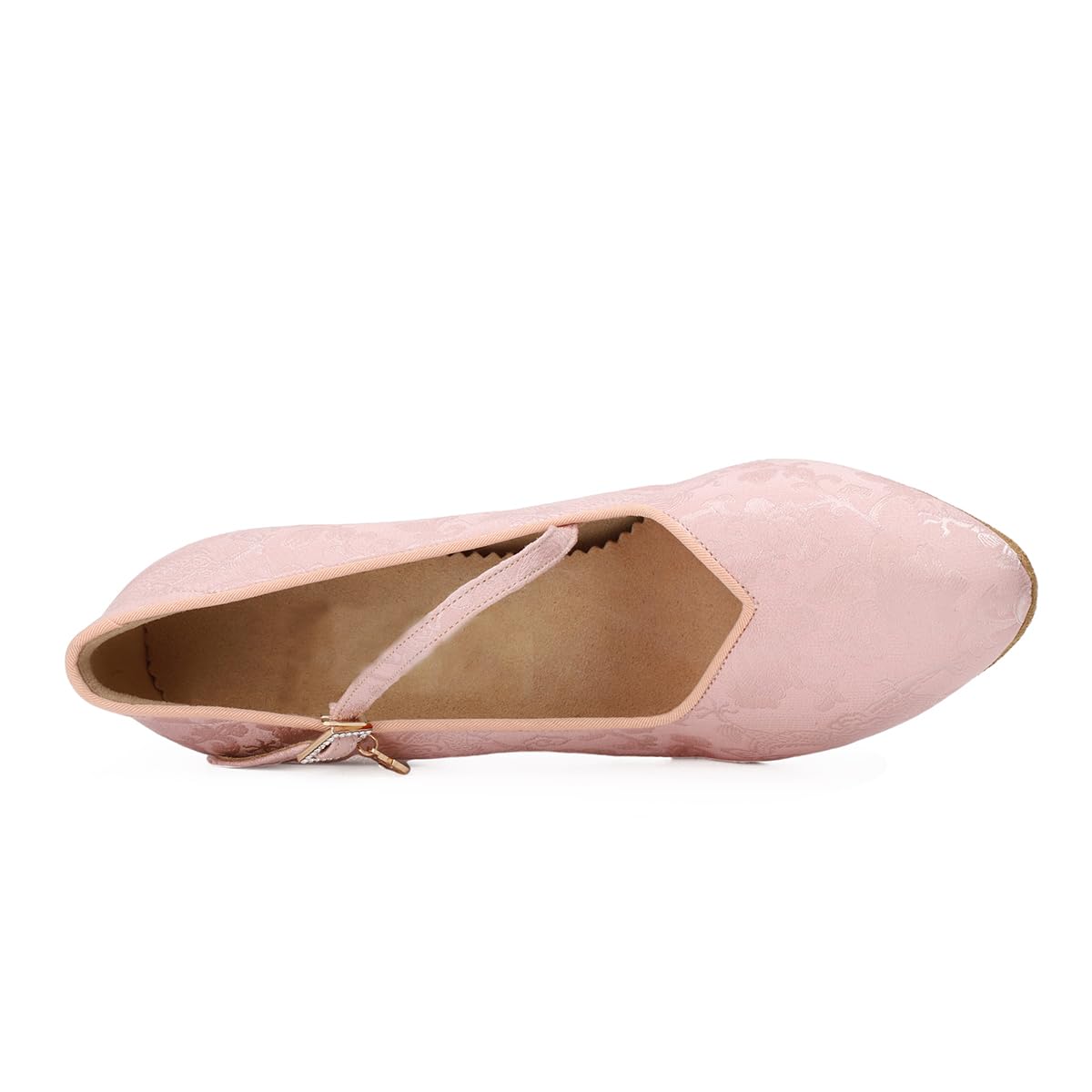 BD Dance Professional Elegant Women's Mary Jane Dress Shoes Kitten Heel Wedding Dance Formal Performance Latin Ballroom Modern Shoes #138