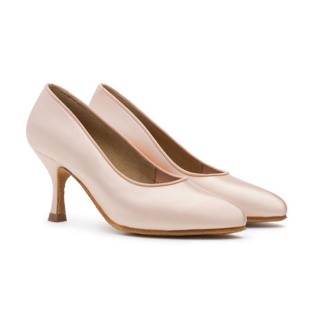 BD Dance Women's Classic Satin Ballroom Dance Pump Shoes BDdance Jazz Waltz Tango Standard Dancing Shoes for Woman #104, 4.5-11
