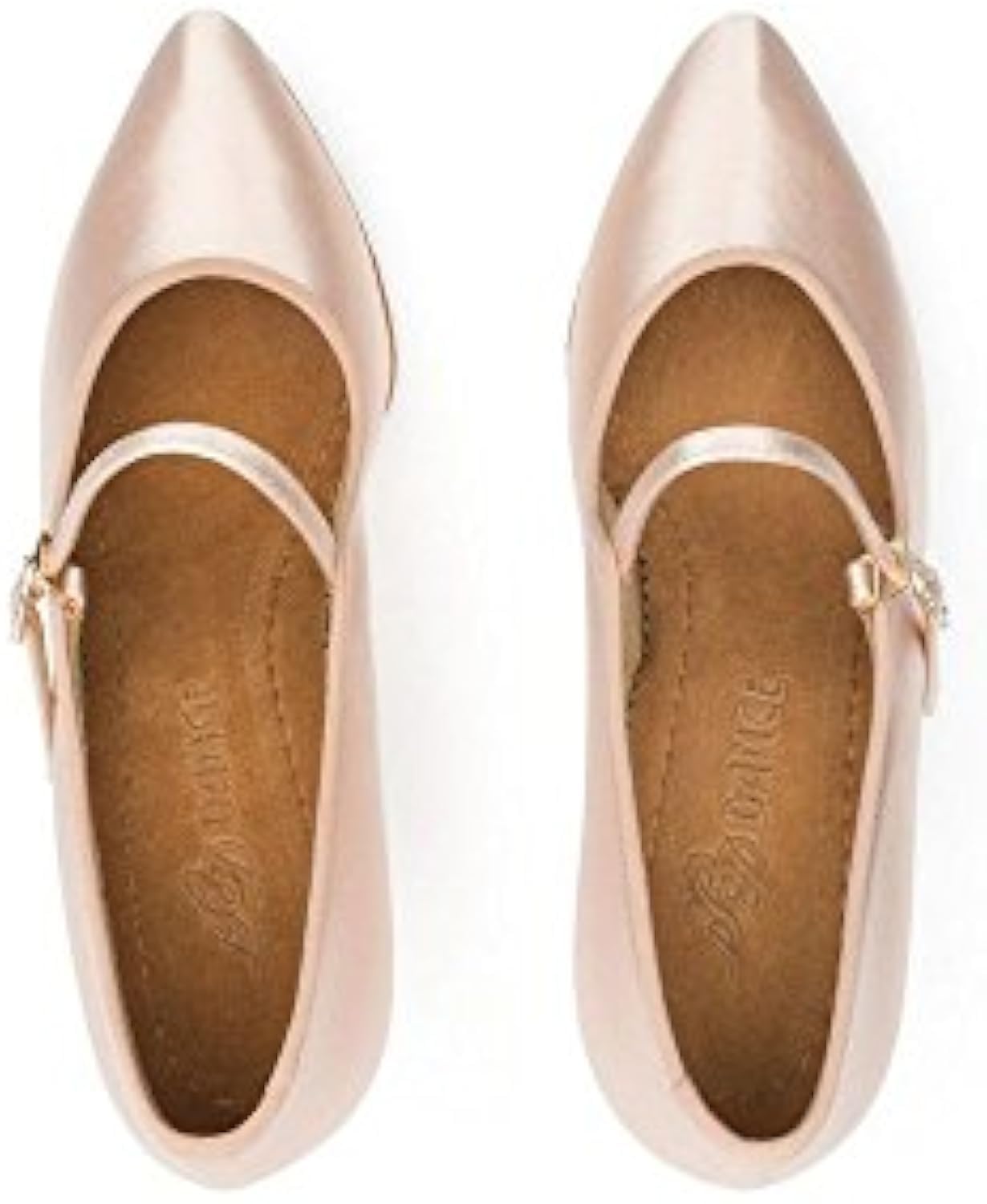BD Dance Women's Dancing Shoes Latin Salsa Tango Jazz Ballroom Performance Heels Satin #137 Pink, 4.5-11