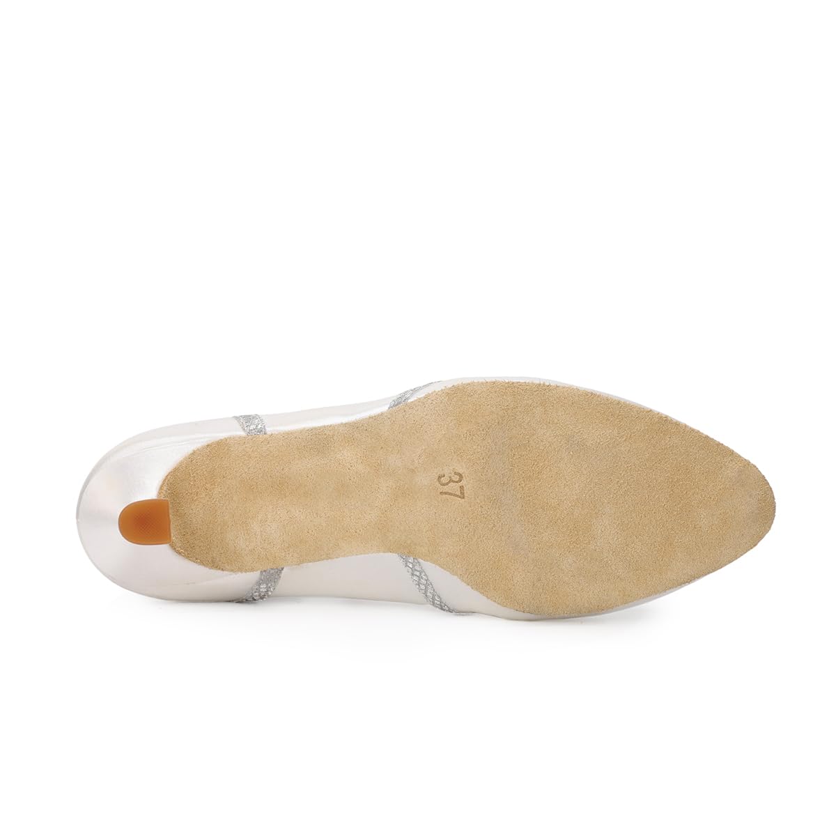 BD Professional Women's Elegant Latin Ballroom Dance Shoes Satin Wedding Pumps Performance Dress Shoes for Modern Dancing #1330