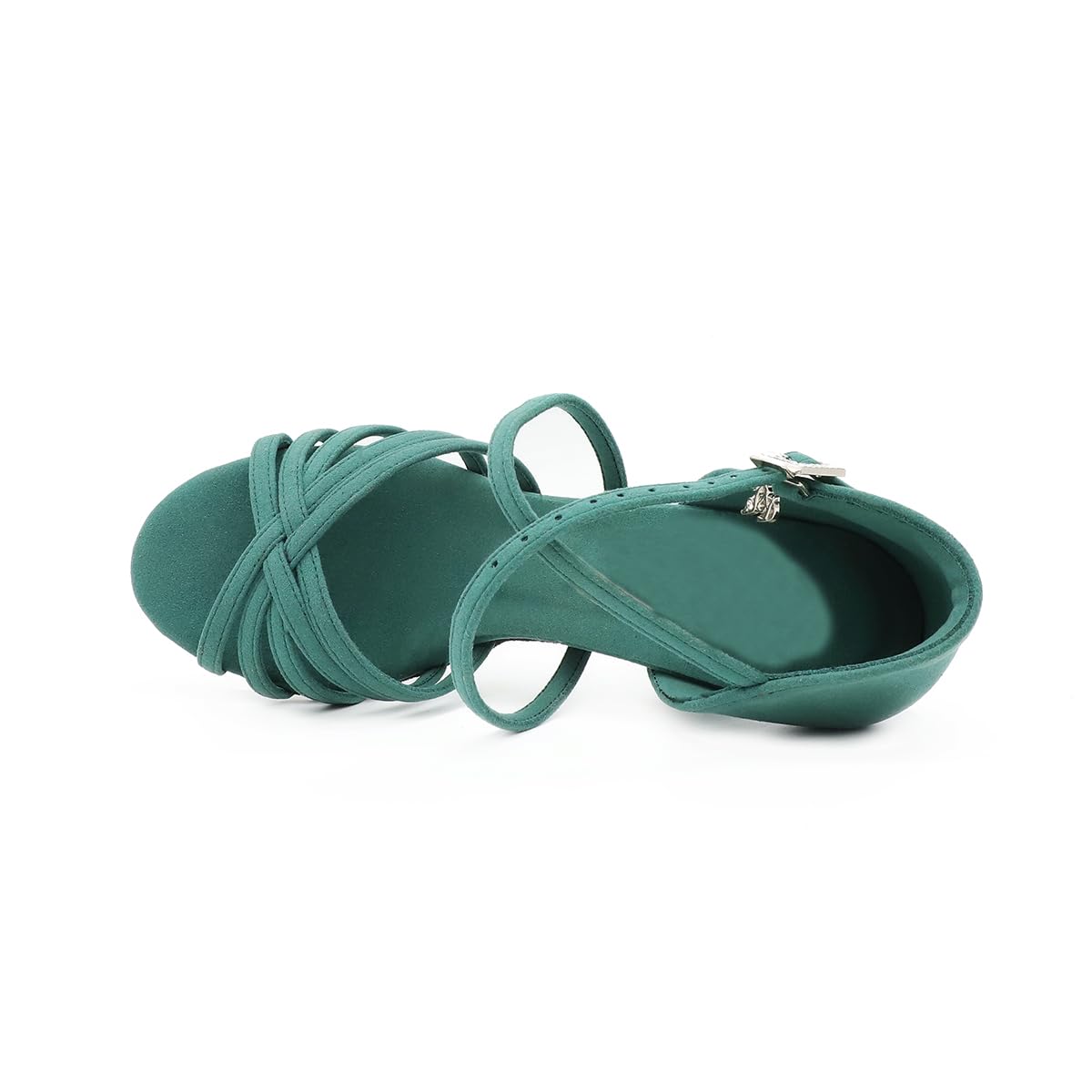 BD Dance Professional Women's Latin Dance Performance Athletic Sandals Suede High Heel Salsa Ballroom Dancing Shoes #216