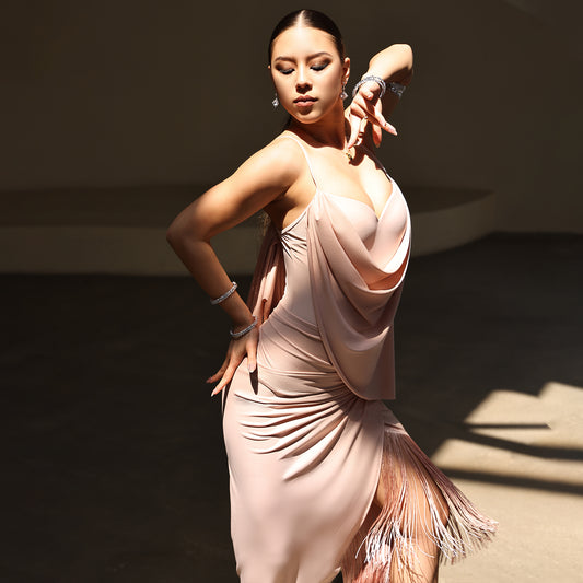 UDANCE 2025 New Arrival Bodysuit Professional Women's Latin Dance Jumpsuit Bodysuit Costume Halter Leotard High Quality Performance Training Outfit A20