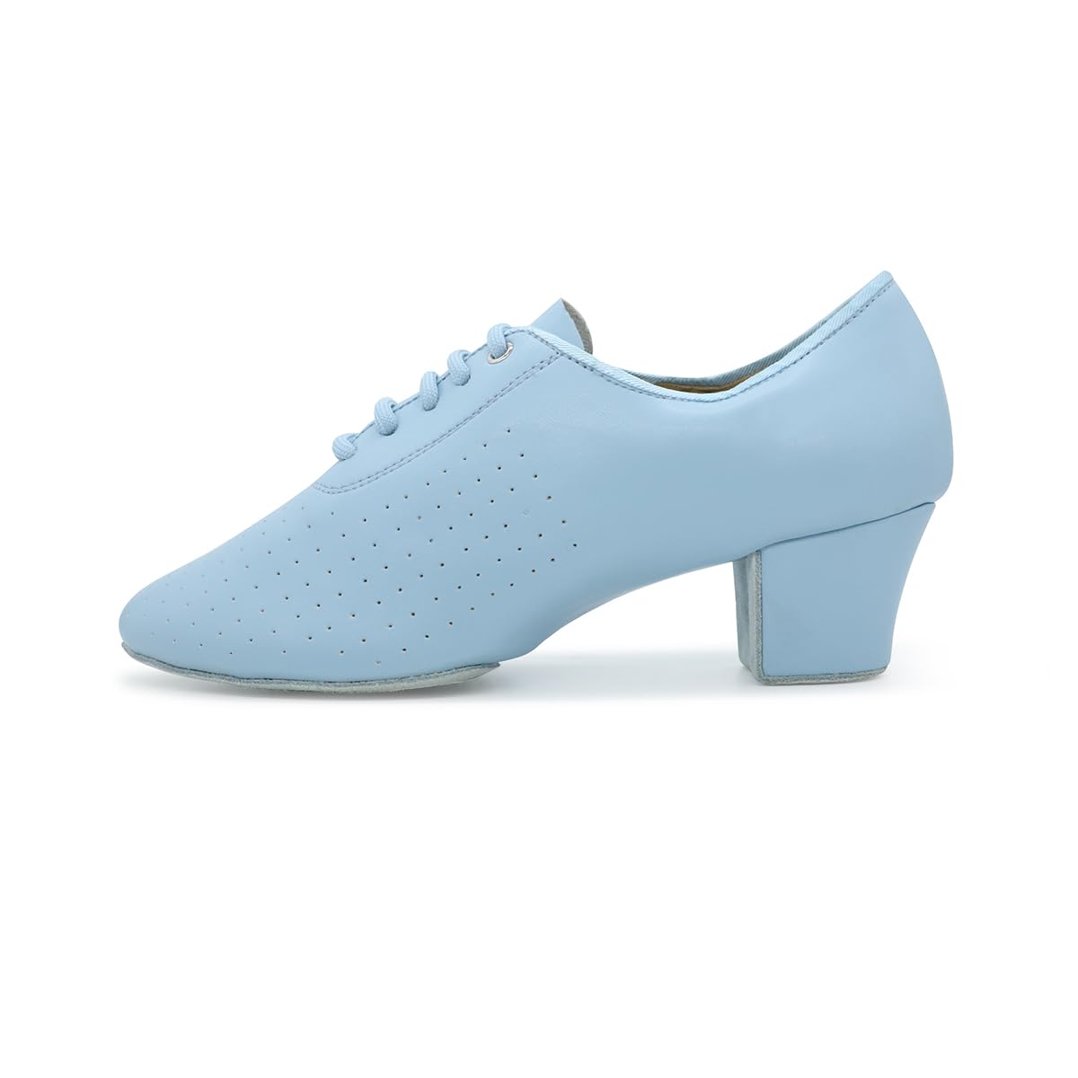 BD Dance Professional Women's Ballroom Salsa Tango Shoes Breathable Mesh Leather for Latin Dance Teaching and Practice #T1-B