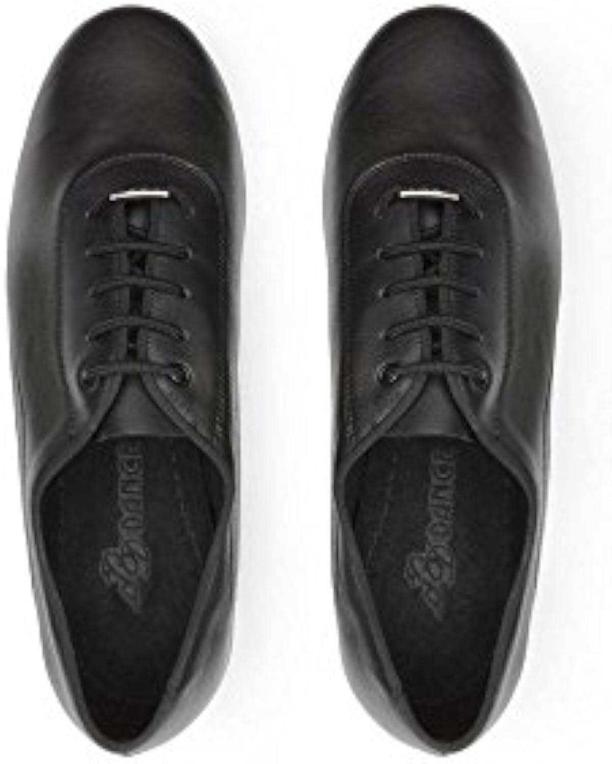 BD Dance Men's Dancing Shoes Latin Salsa Tango Jazz Ballroom Training Practice Leather Canvas #309 Black,6-14