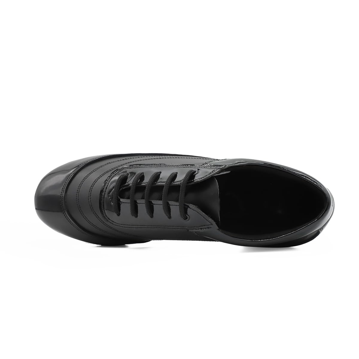 BD Dance Professional Latin Dance Shoes for Men Teaching Practice Ballroom Jazz Waltz Performance Oxford Black Leather #466