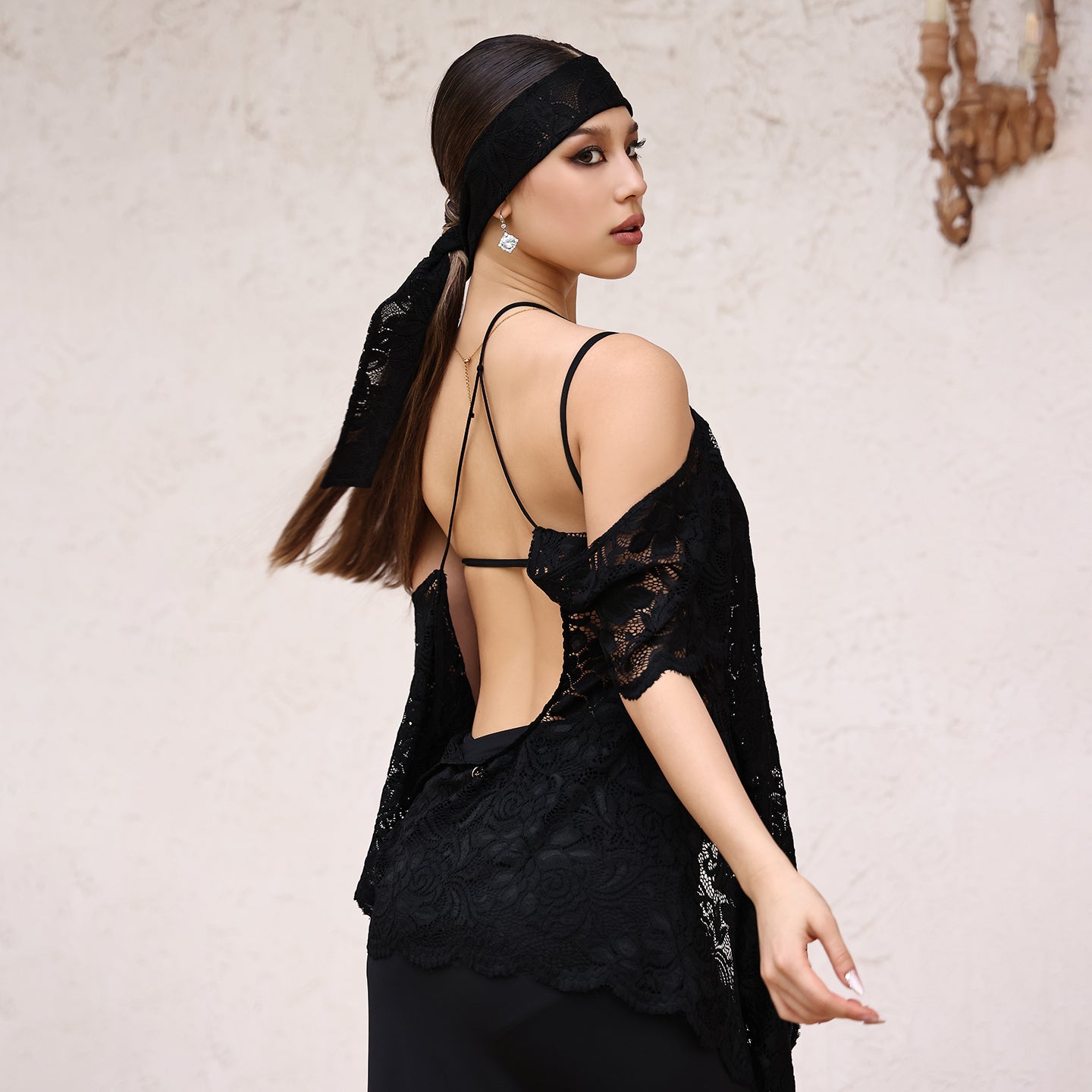 UDANCE 2025 New Women's Latin Dance Top Practice Wear Ballroom Training Shirt for Women A15