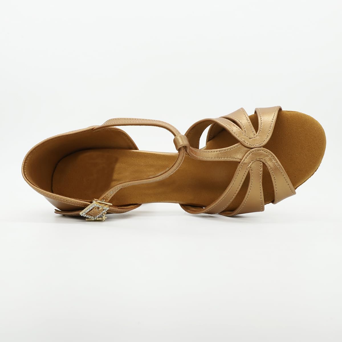 BD Dance Performance Women's Latin Dance Sandals Leather Salsa Tango High Heel Practice Ballroom Dancing Wedding Shoes #2801