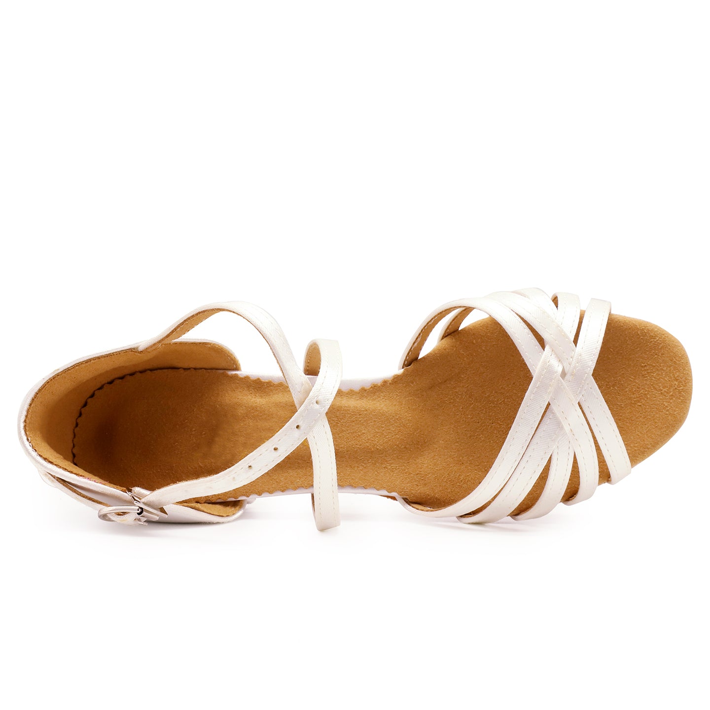 BD Dance Girl's Latin Dance Shoes BD Kids Sandals for Dancing Ballroom Waltz Jazz Salsa Satin, Low Block Heel, Satin, #603