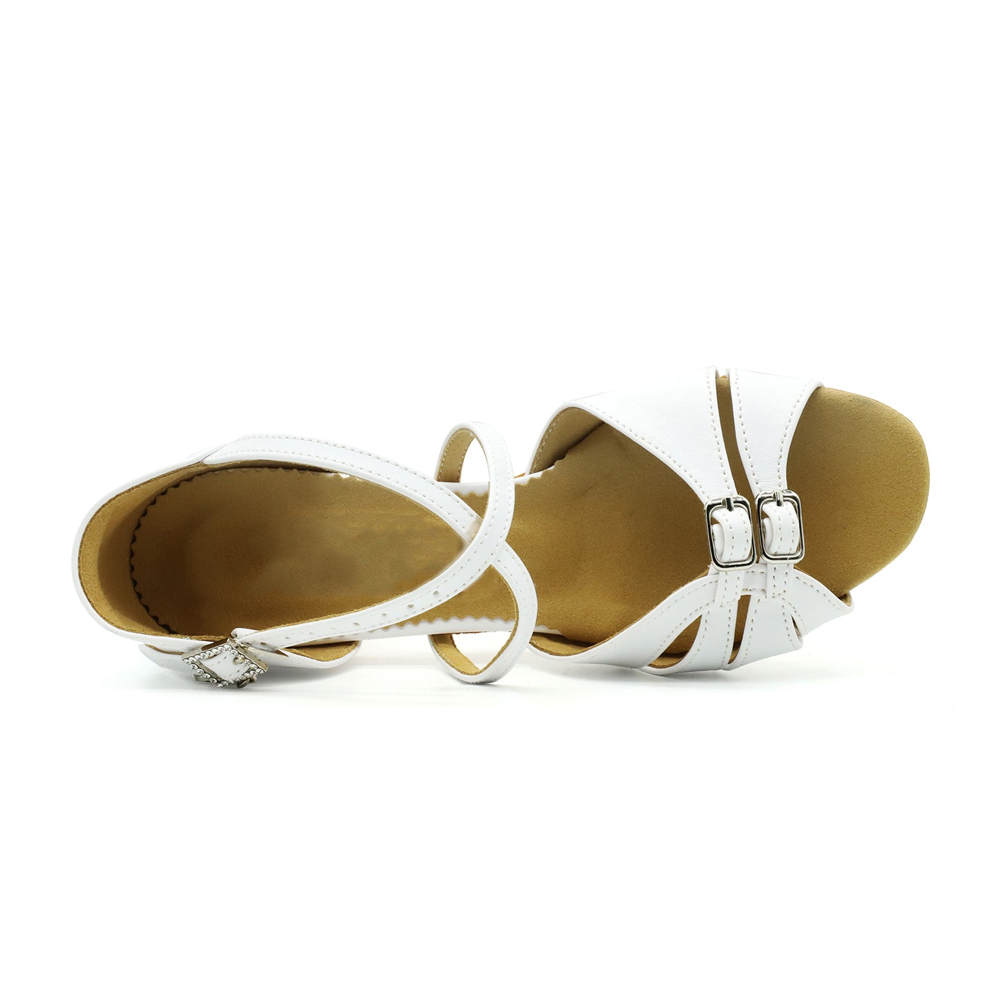 BD Dance Elegant Girl's Ballroom Dance Shoes Latin Shoes Children Waltz Jazz Tango Practice, Leather #609