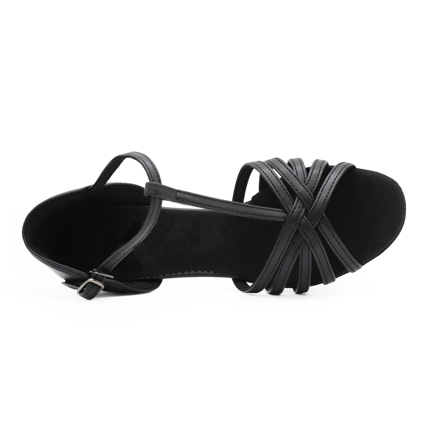 BD Dance Professional Girl's Latin Dance Shoes Performance Sandals for Kids Children Dancing Practice Block Heel #604