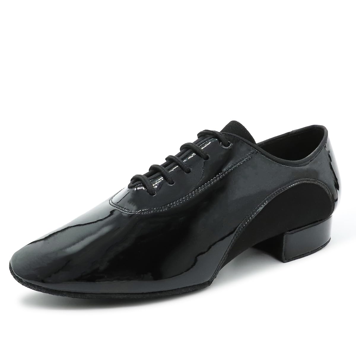 BD Dance Men's Patent Leather Performance Latin Dance Shoes Professional Practice Ballroom Dancing Oxford for Men Shoes #3459