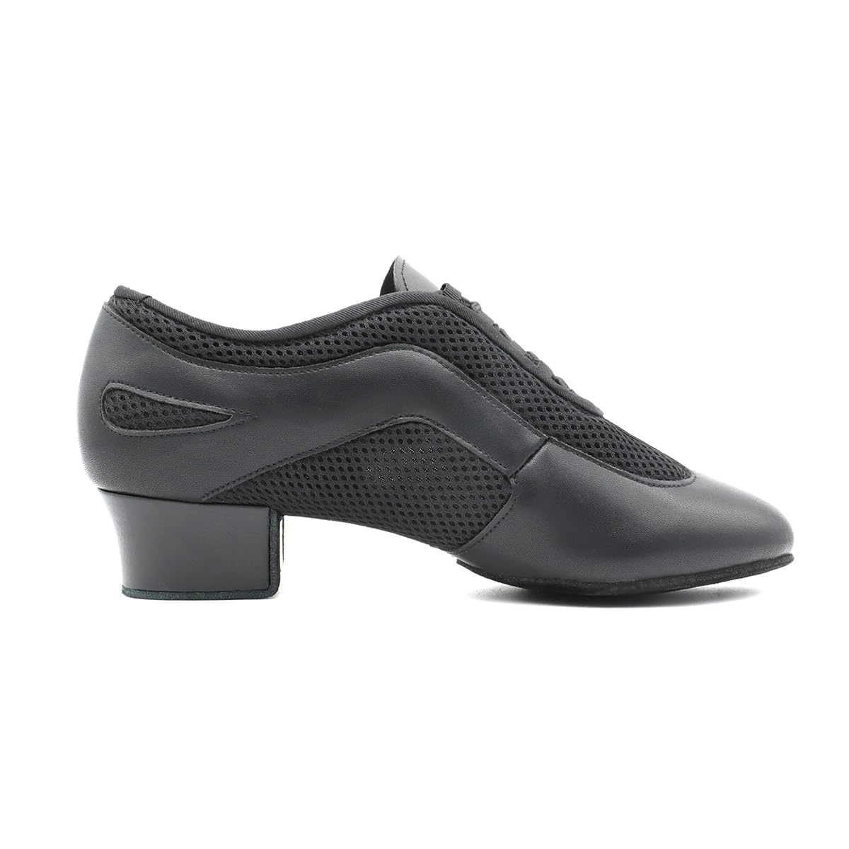 BD Dance Professional Latin Dance Practice Jazz Shoes for Men Leather with Mesh Performance Ballroom Dancing Athletic Shoe #AM-3
