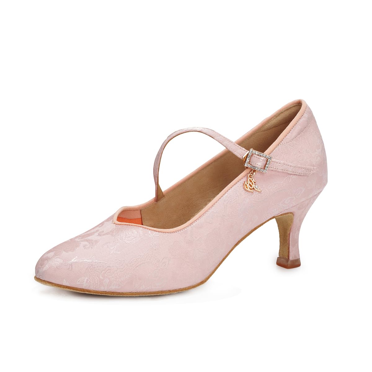 BD Dance Professional Elegant Women's Mary Jane Dress Shoes Kitten Heel Wedding Dance Formal Performance Latin Ballroom Modern Shoes #138