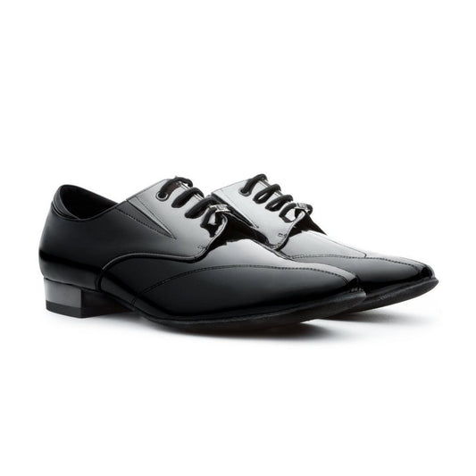 BD Dance Men's Ballroom Dance Shoes Professional Latin Dancing Jazz Waltz Teaching Patent Leather Oxford Dress Shoes #321