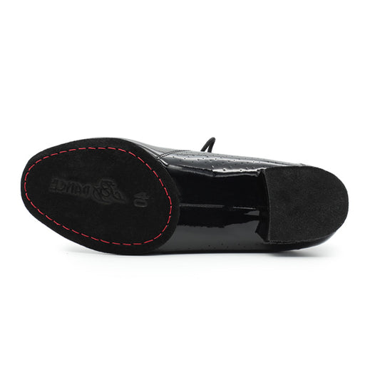 BD Dance Men's Dancing Shoes Latin Tango Jazz Ballroom Training Practice Patent Leather #309