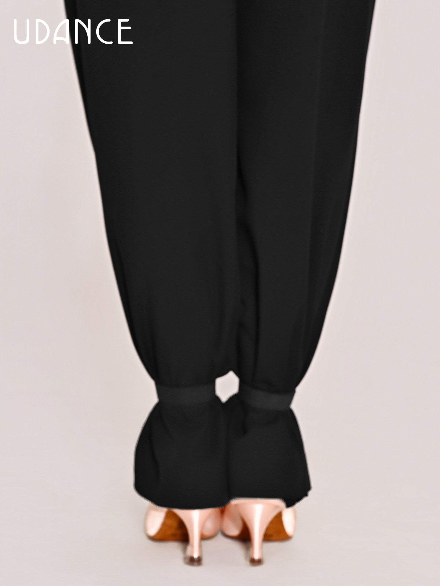 UDANCE Women's Ballroom Dance High-Waist Wide Straight Leg Pants AMD09