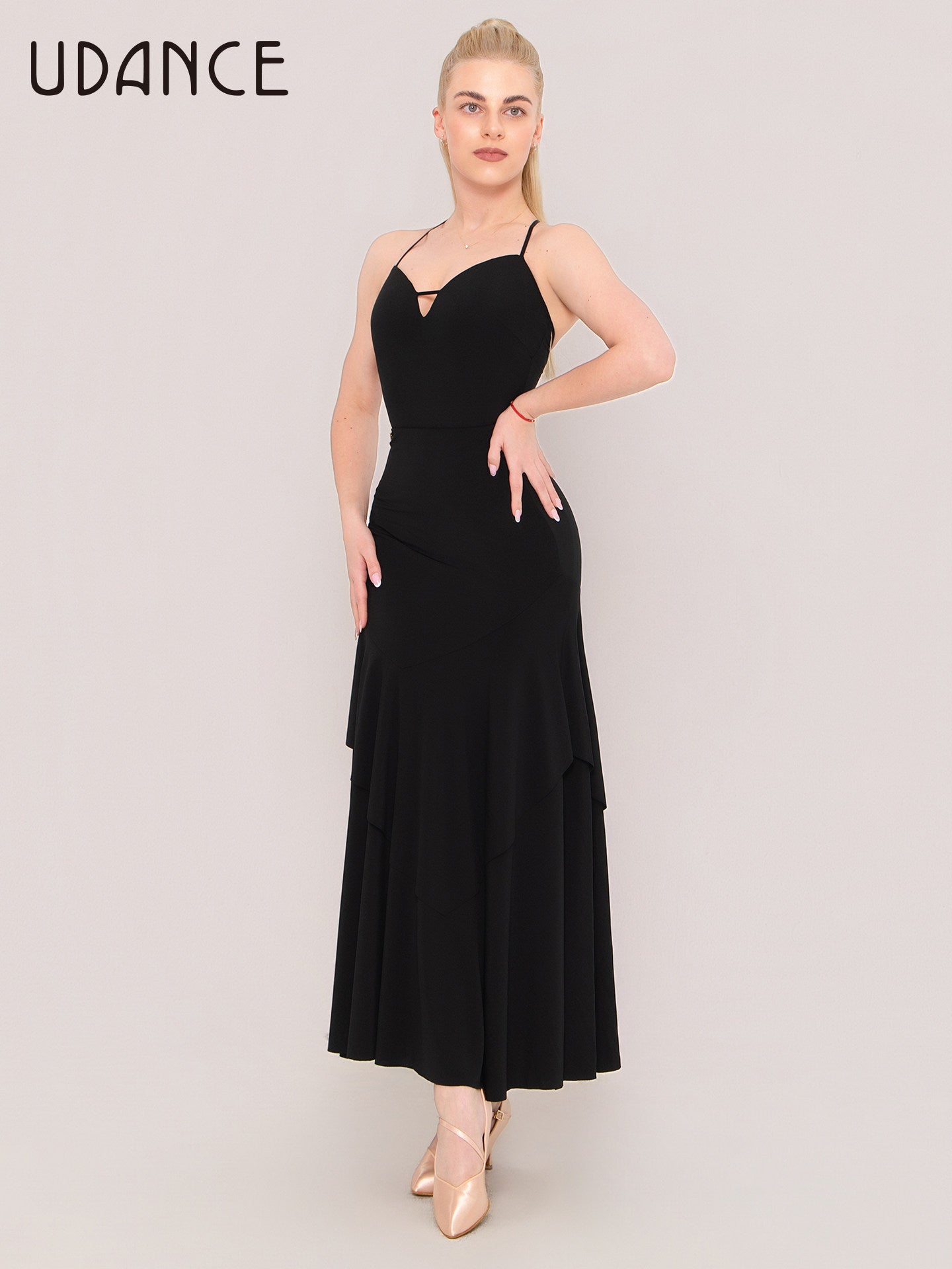 UDANCE 206 New Arrival Women's Ballroom Dance Full Circle Skirt AMD06