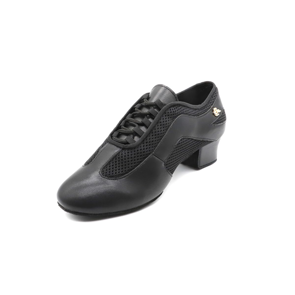 BD Dance Professional Latin Dance Practice Jazz Shoes for Men Leather with Mesh Performance Ballroom Dancing Athletic Shoe #AM-3