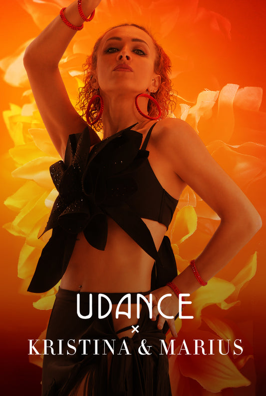 UD 2025 New Arrival Women's Dance Bra Performance Bras Shockproof Support Stage & Practice Sports Bra for Women