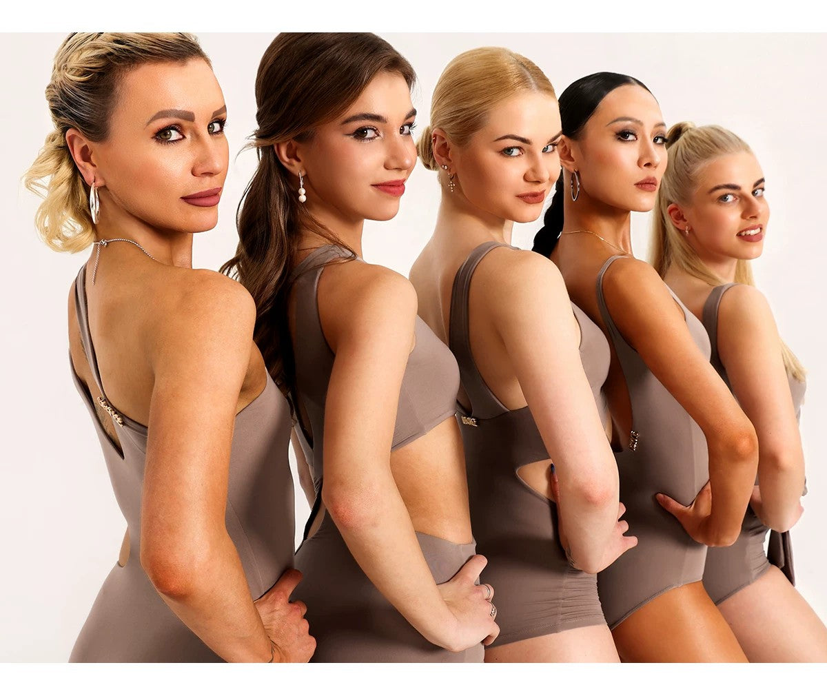 UDANCE Latin dance tops, women's adult daily practice clothes, high elasticity sportswear A92