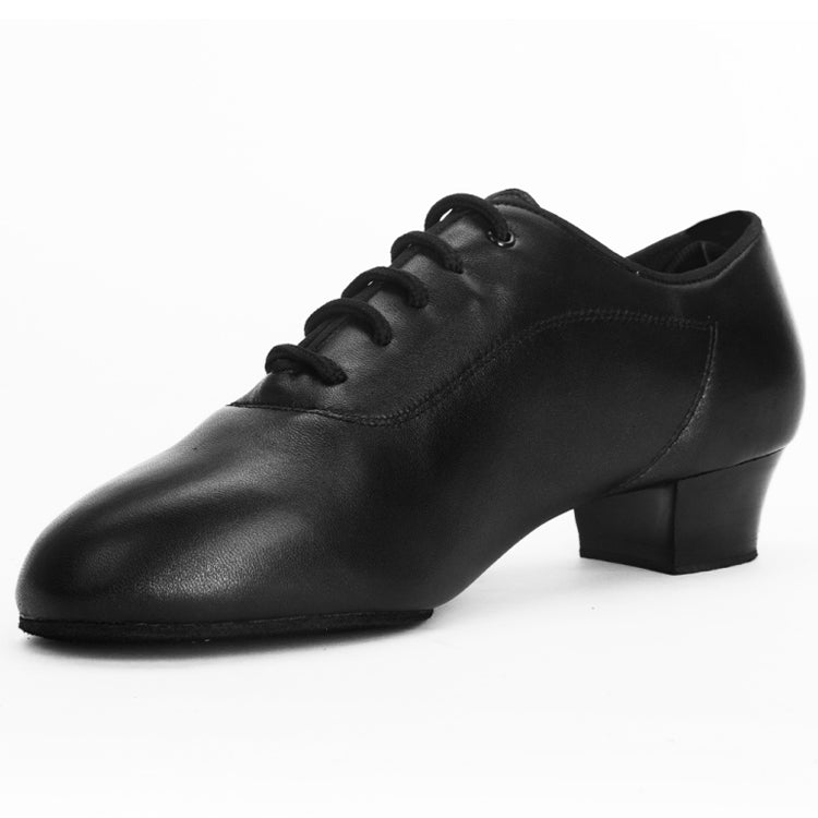 BD Dance 499 by Malthe Men's Leather Latin Dance Shoes Performance Ballroom Shoes Practice