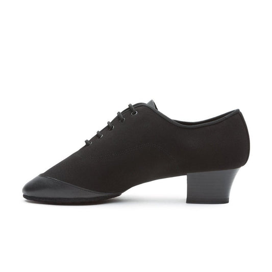 BD Dance Professional BD Latin Dance Shoes for Men Teaching Ballroom Jazz Rumba Salsa Dancing Oxford Lace-up Black, #457, 6-14