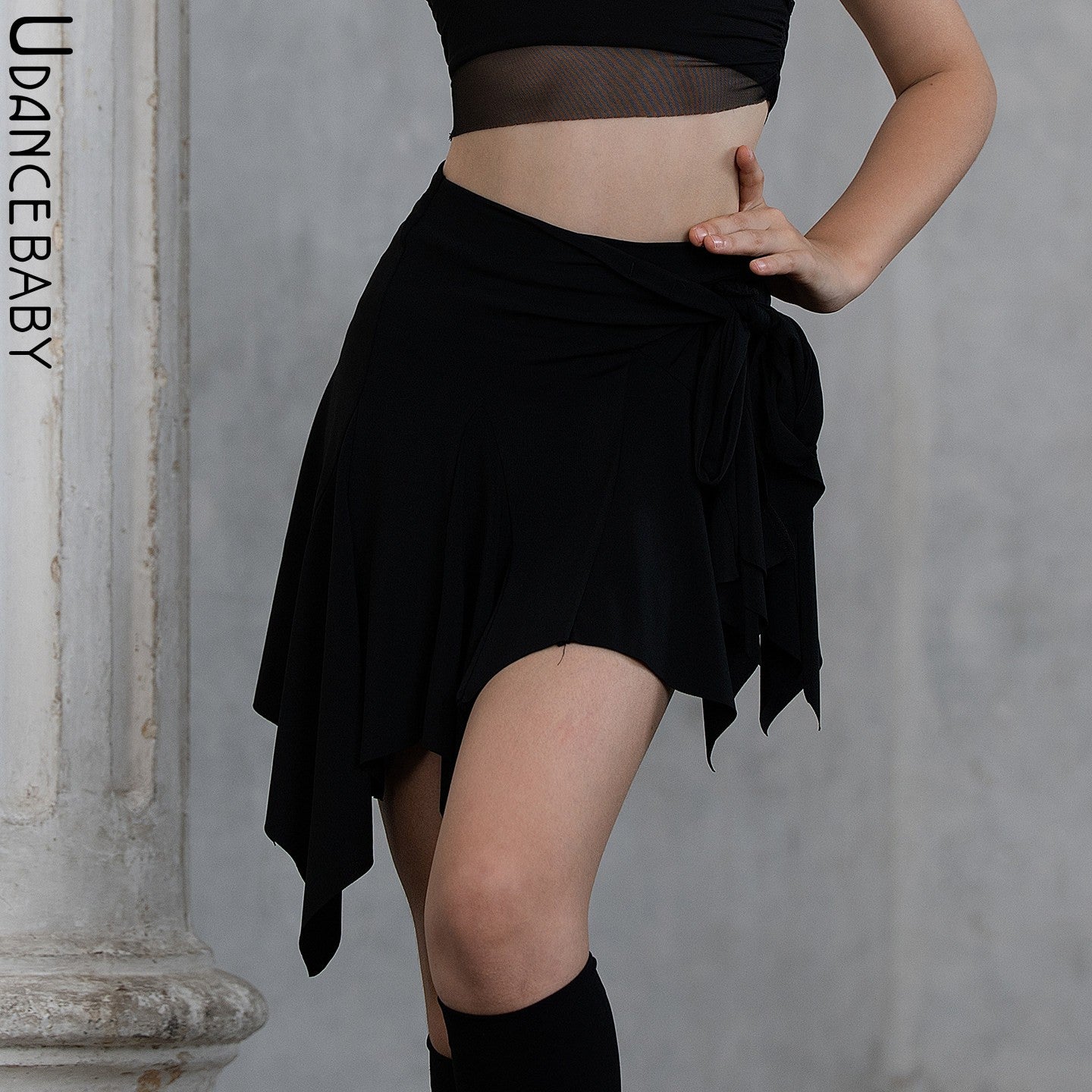 Udance New Latin Dance Dress Summer Super Beautiful Practice Dress Top Dance Training Dress US25