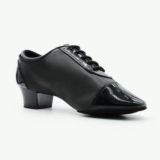 BD Dance Men's Leather Latin Dance Shoes Performance Teaching Ballroom Jazz Waltz Dancing Shoes BDdance Practice #478, 6-14