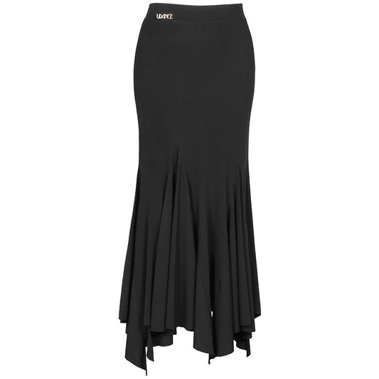 UDANCE Women's Ballroom Dancewear Skirts High-Waist Fitted Skirt AMD08