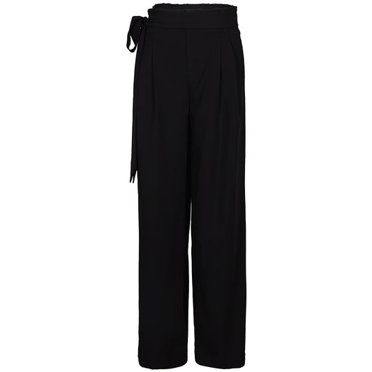 UDANCE Women's Ballroom Dance High-Waist Wide Straight Leg Pants AMD09