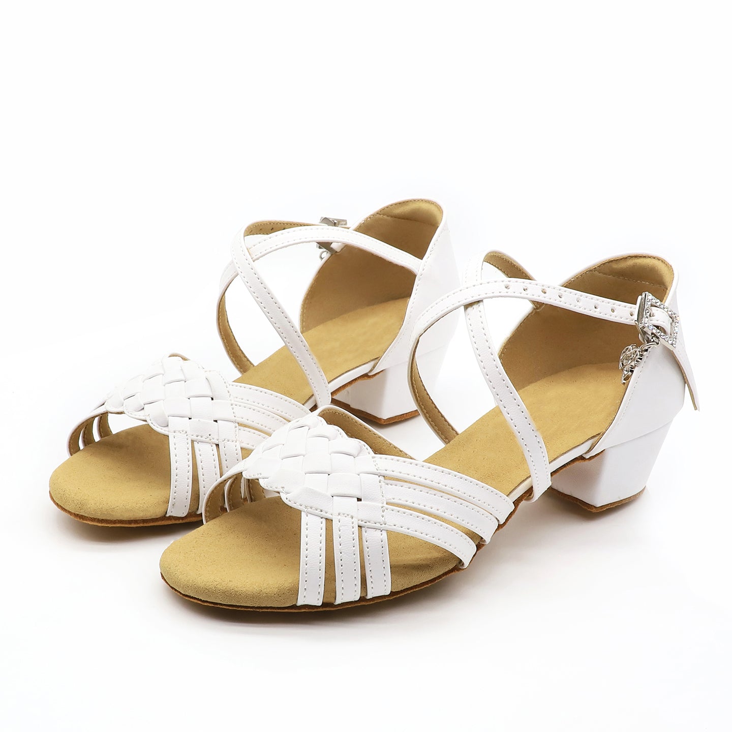 BD Dance Professional Kids Latin Dance Shoes Performance Girl's Sandals Children Practice Ballroom Shoes #618