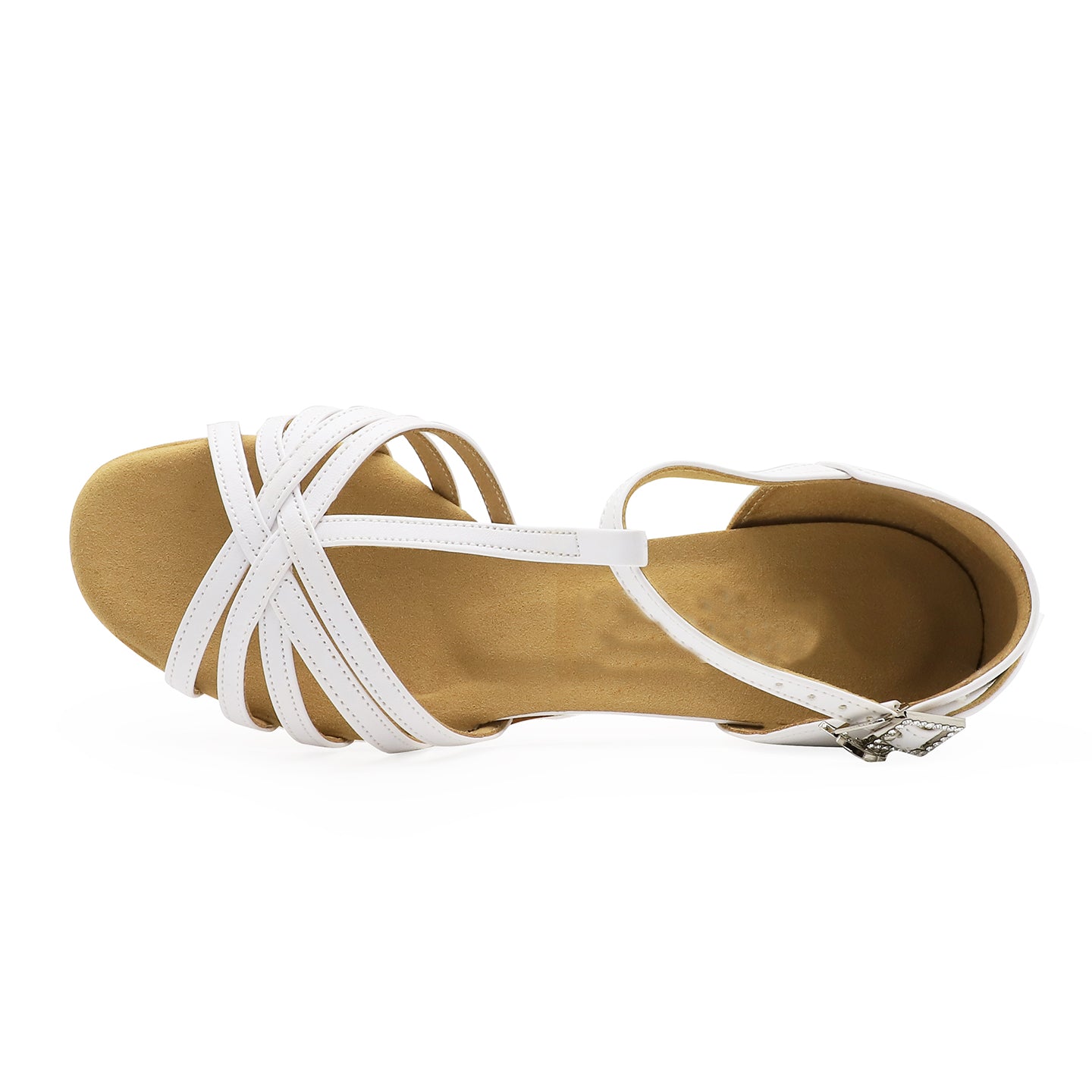 BD Dance Professional Girl's Latin Dance Shoes Performance Sandals for Kids Children Dancing Practice Block Heel #604