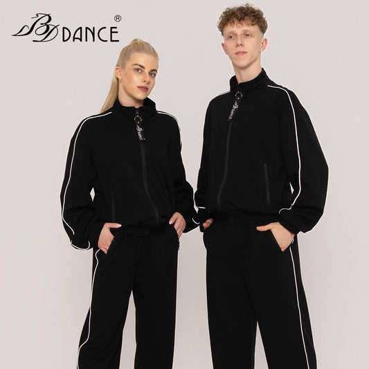 BD Dance x UD 2026 Unisex Sportswear Long-Sleeve Zip-Up Top + Jogging Pants Casual Tracksuit A90