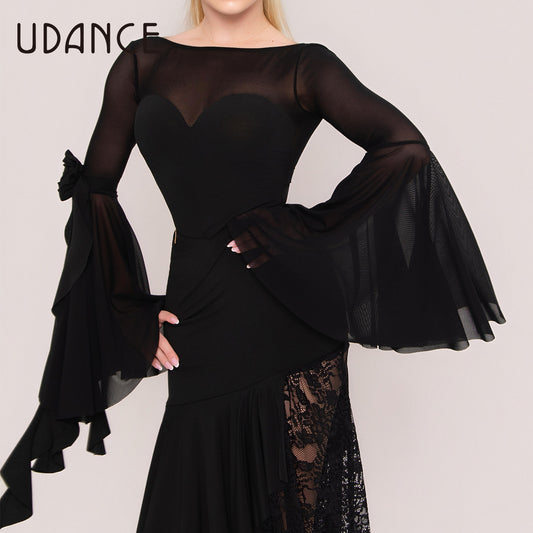 UDANCE Women's Ballroom Arm Accessories Ribbon Flower Arm Band AMD16