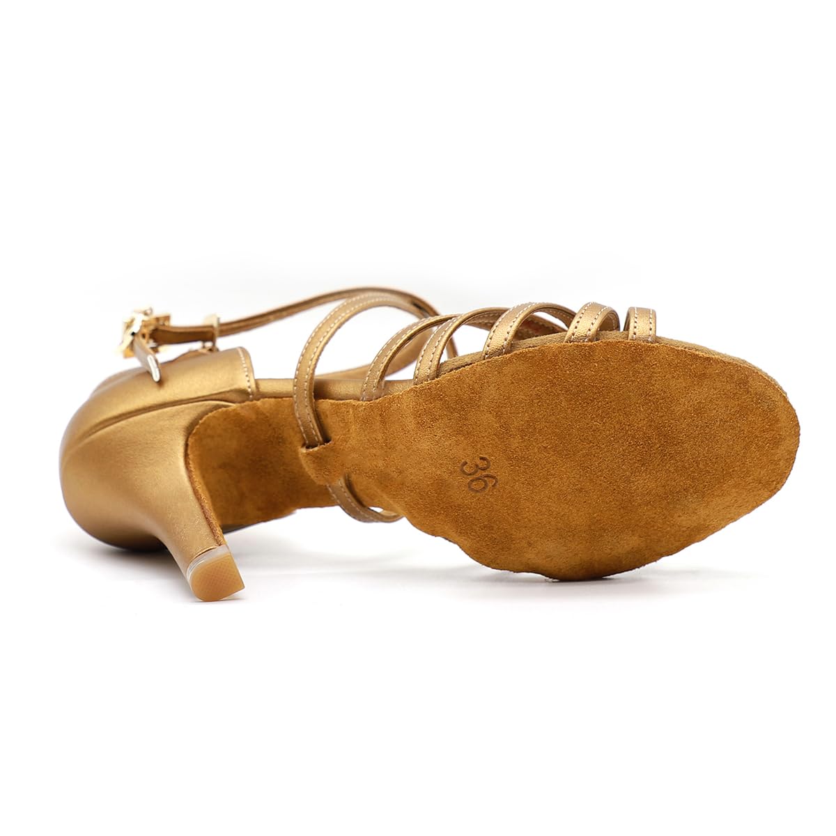 BD Dance Shoes Performance Women's Latin Dance Shoes Salsa Bachata Practice Ballroom Dancing Sandals High Heel #216