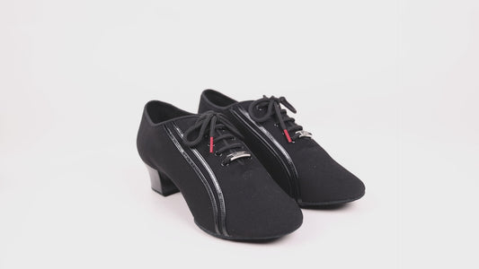 BD Dance Professional Men's Latin Dance Shoes Jazz Waltz Ballroom Performance Shoes for Men Teaching Training Canvas #467